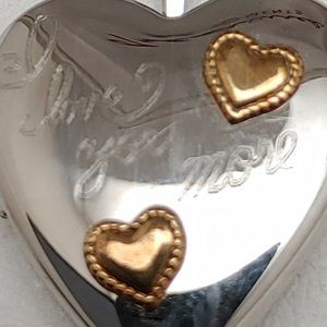 Locket, heart pendant necklace